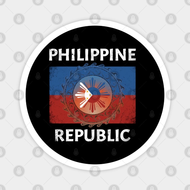 Philippine Republic Magnet by NicGrayTees